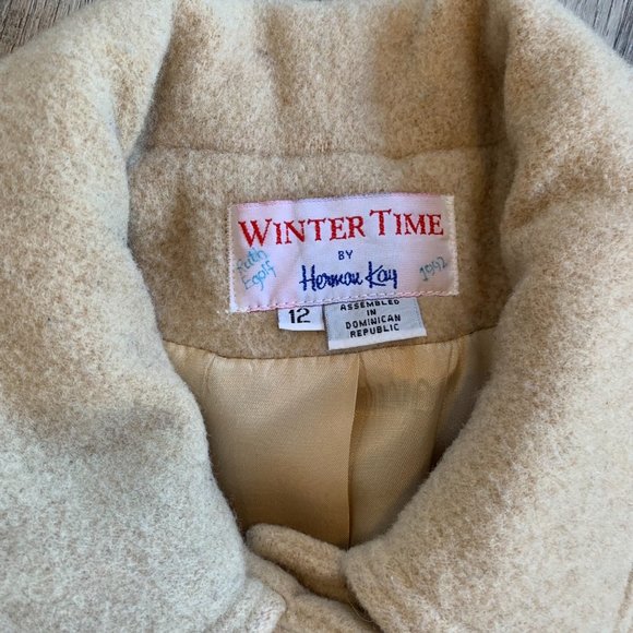 Vintage 100% Pure Wool Herman Kay Coat 12 - Picture 10 of 11